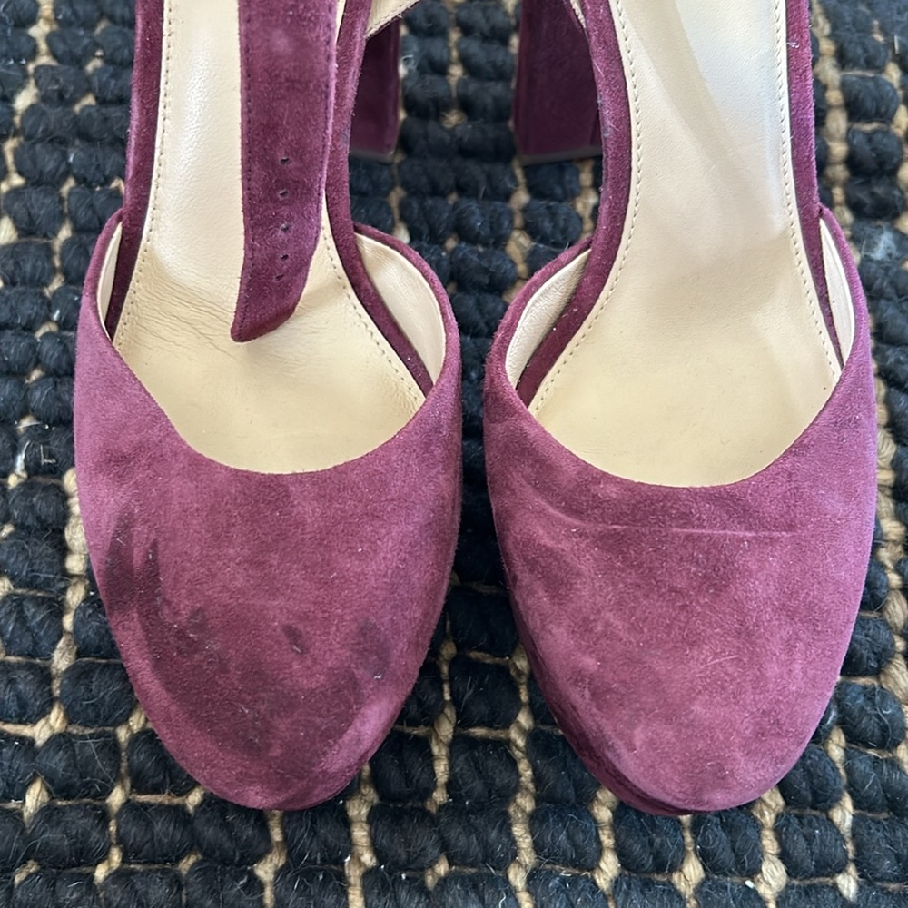 Magda Heel in Merlot Veronica Beard - Picture 5 of 5